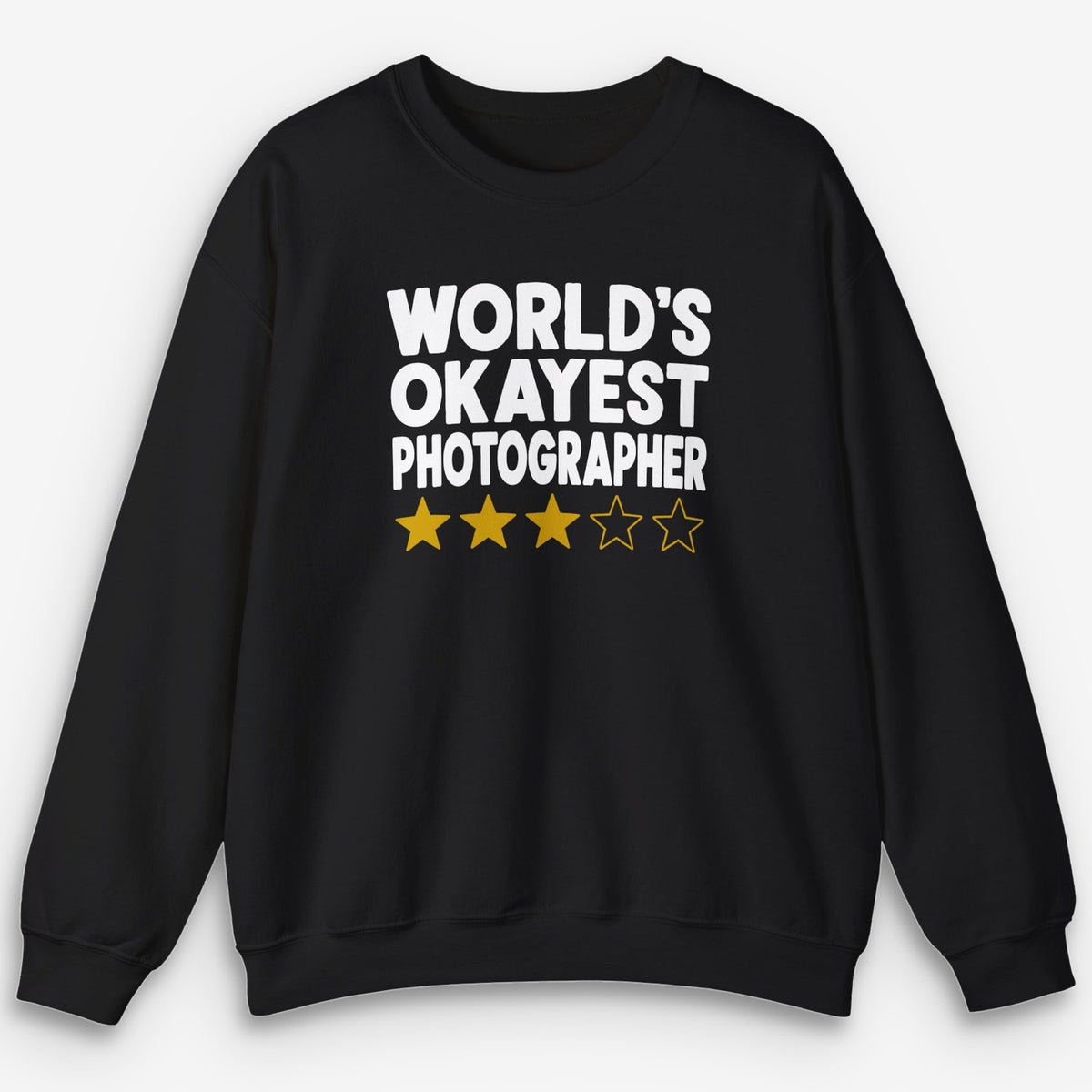 3 Star Photographer Sweatshirt