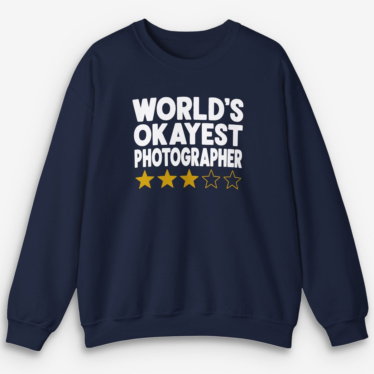 3 Star Photographer Sweatshirt