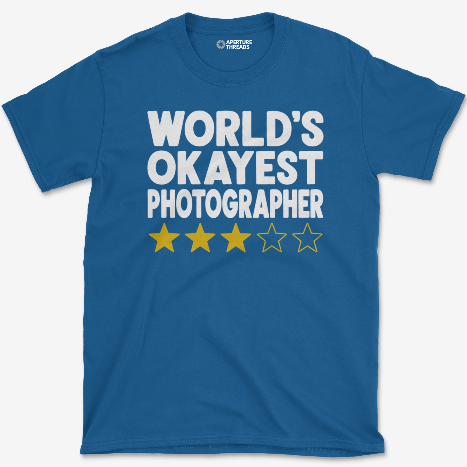 3 Star Photographer T-Shirt