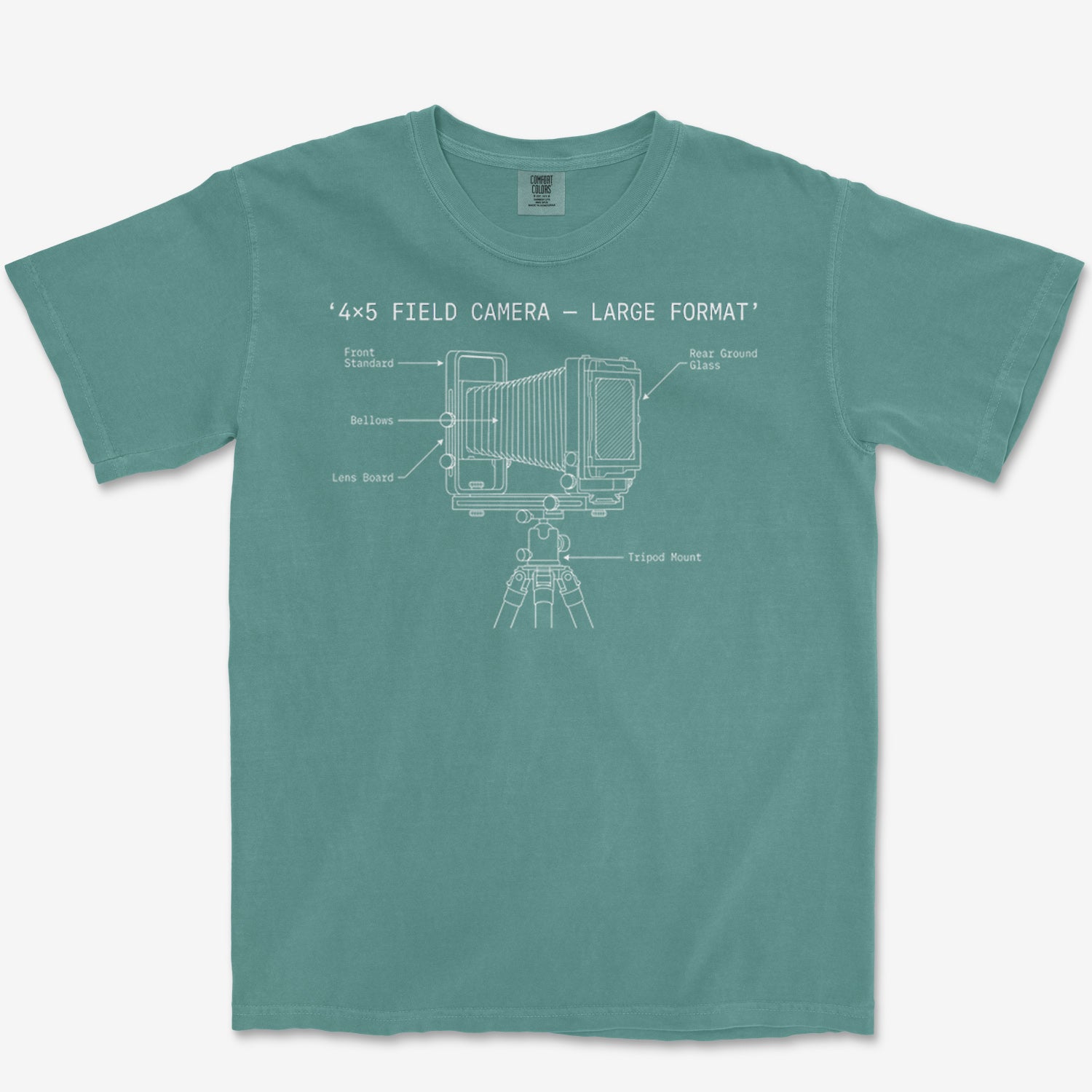 4x5 Camera BP Heavyweight Tee