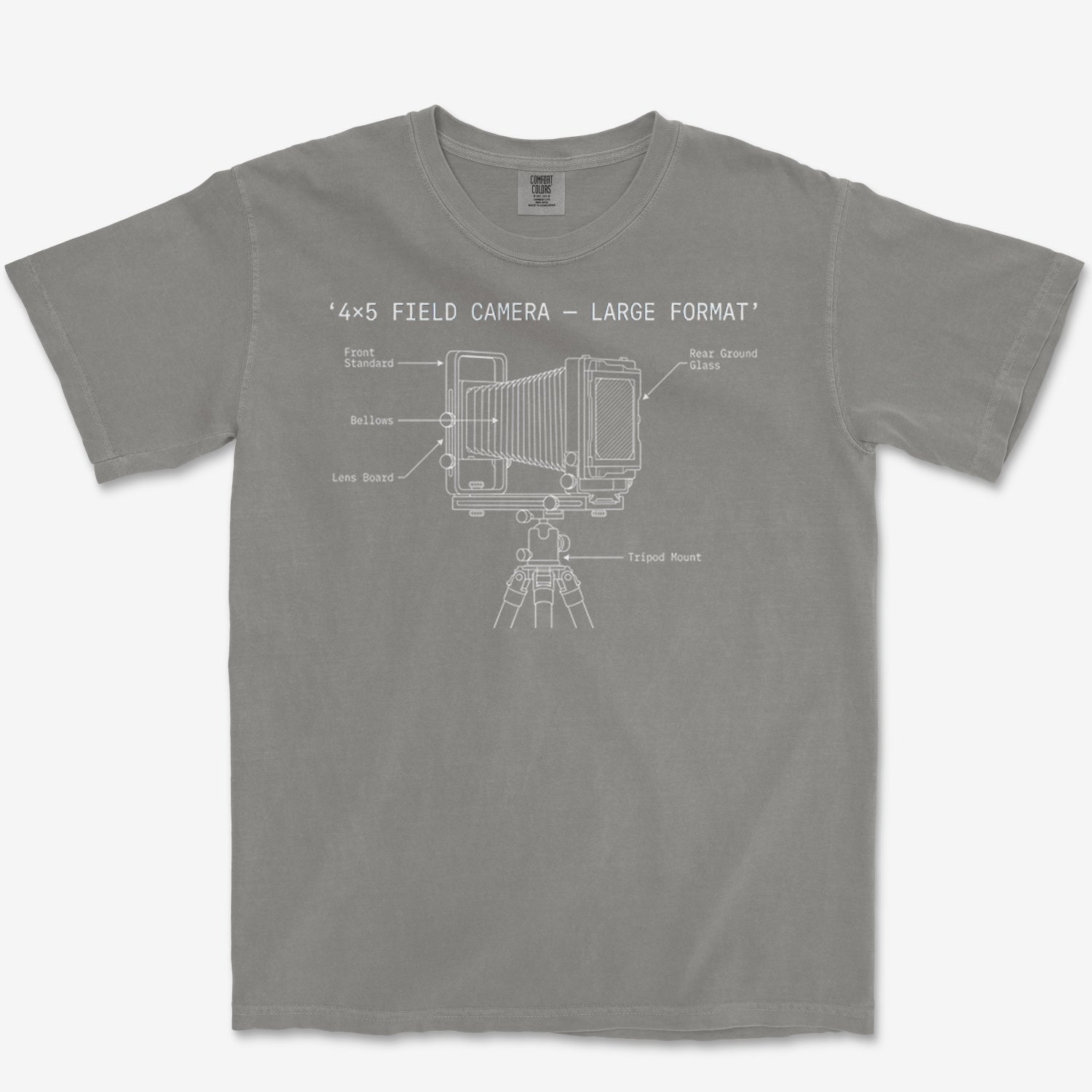 4x5 Camera BP Heavyweight Tee