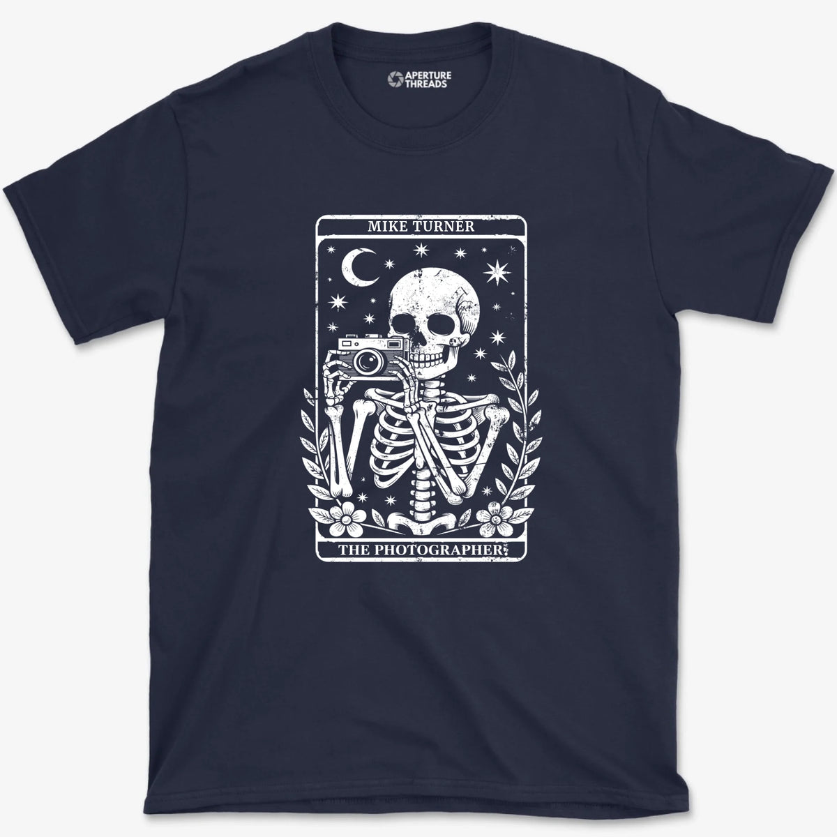 Tarot Photographer Personalized Shirt - Navy