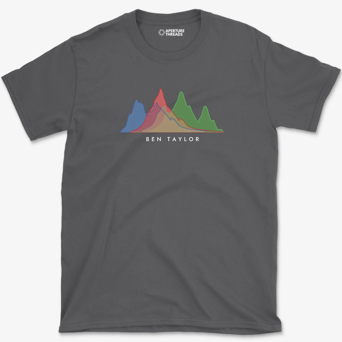Custom Histogram Shirt - Charcoal