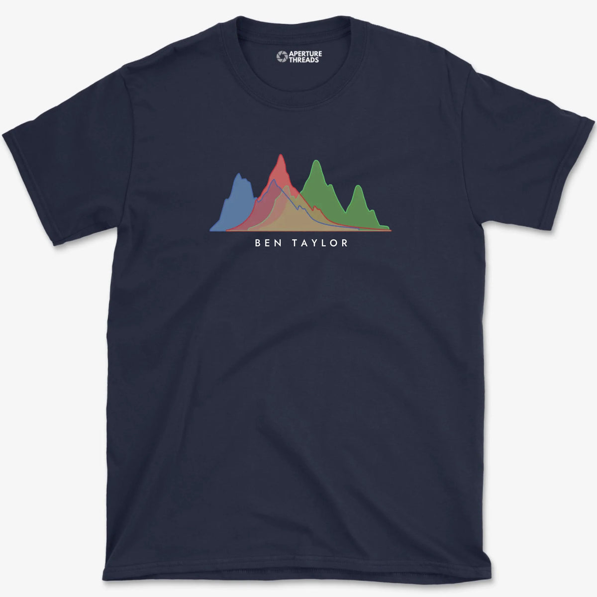 Custom Histogram Shirt - Navy