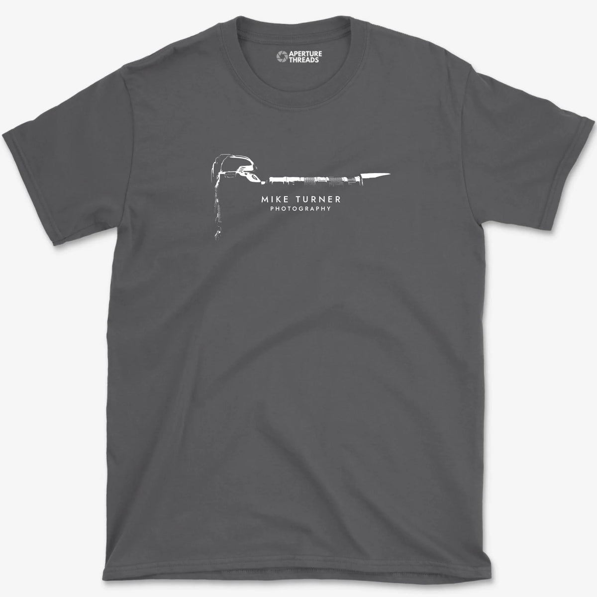 Custom Camera Silhouette Shirt - Charcoal
