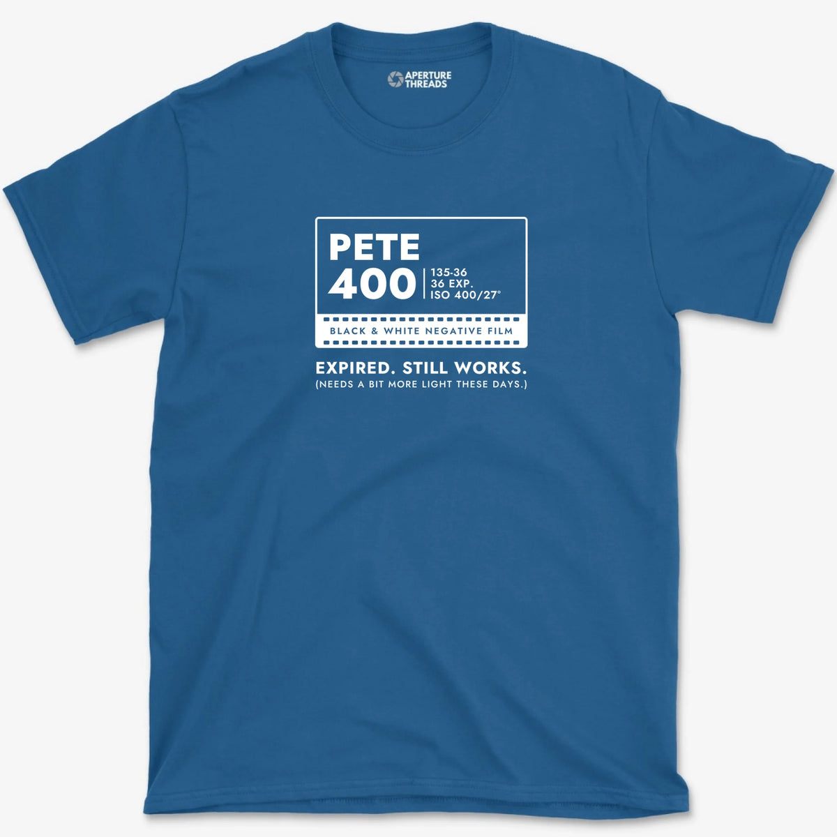 Custom Film Box Shirt - Royal