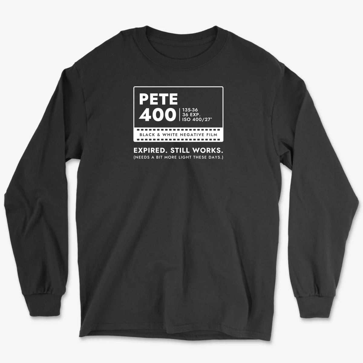 Custom Film Box Long Sleeve - Black