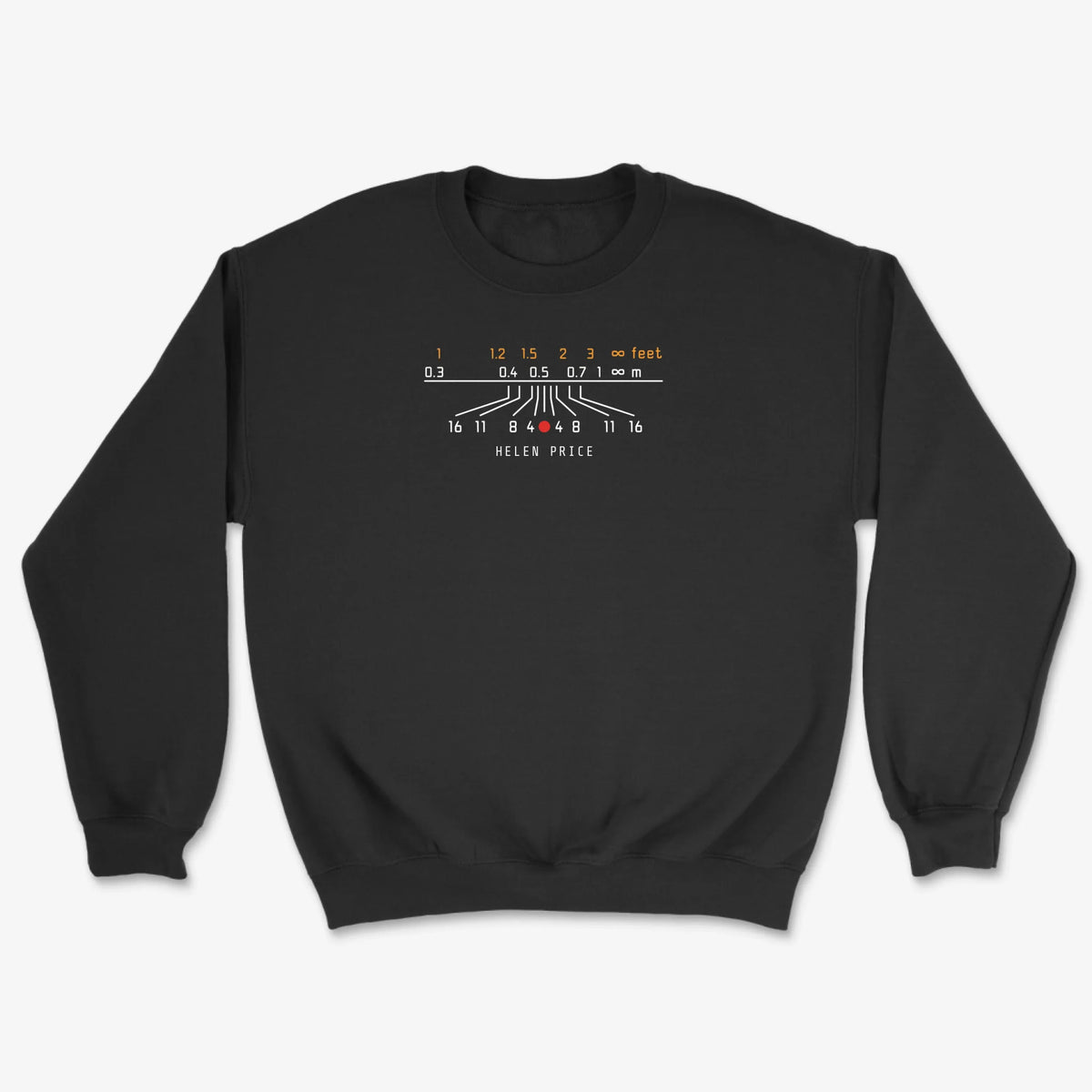 Custom Field Scale Sweatshirt - Black