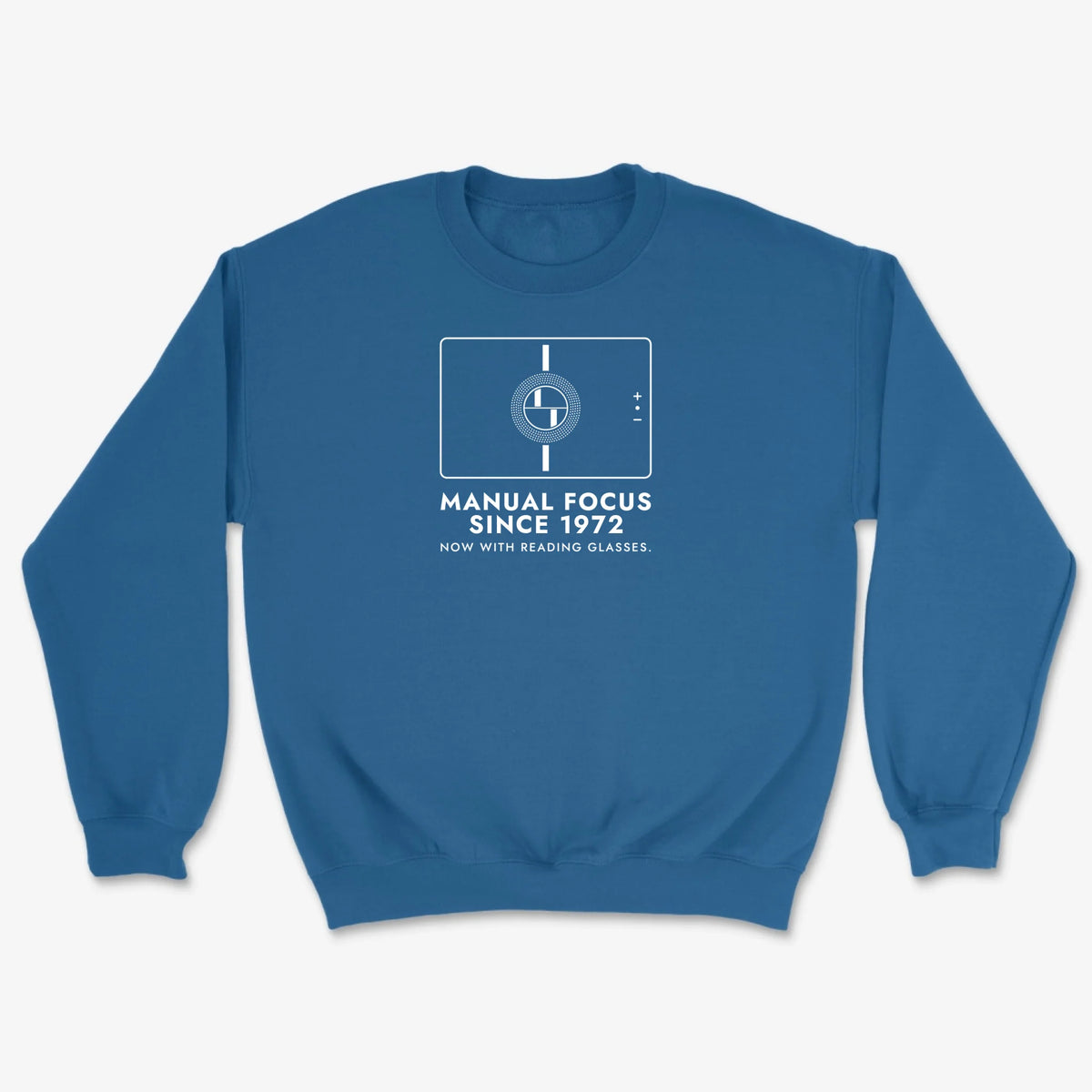 Custom Manual Focus Sweatshirt - Royal
