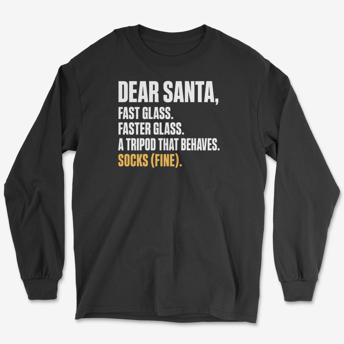 All I Want Is Glass Long Sleeve Tee