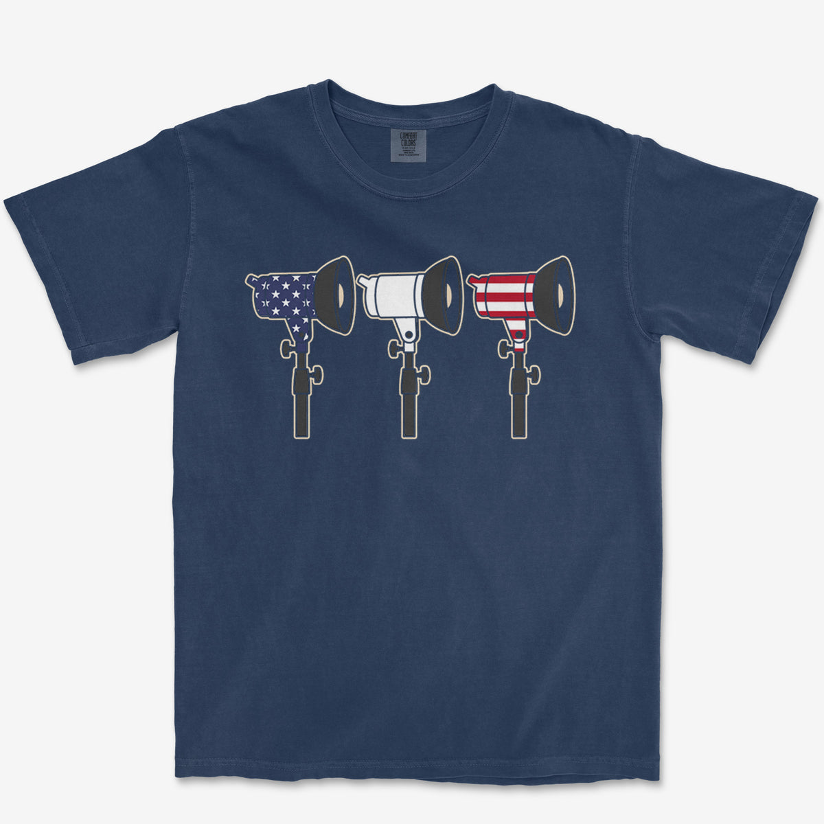 American Strobes Heavyweight Tee