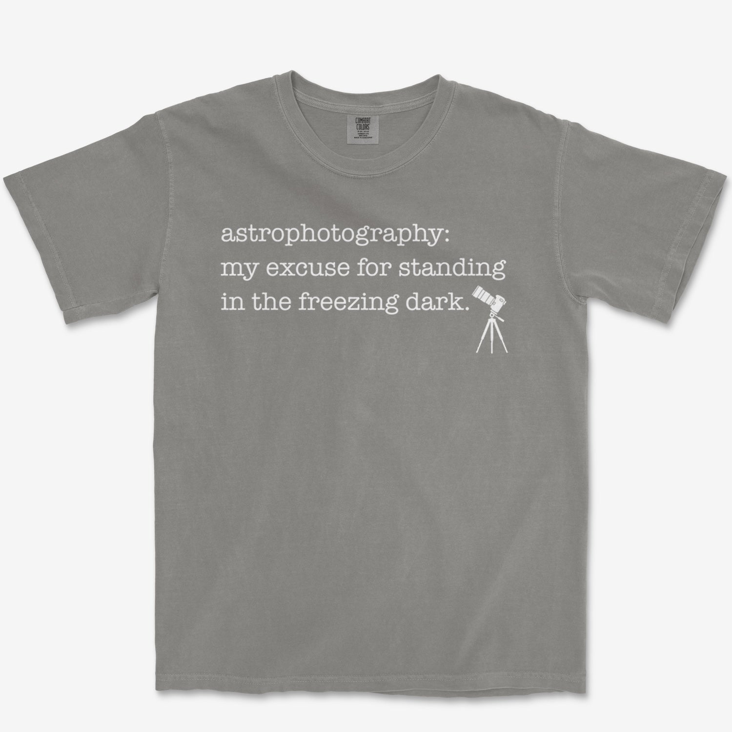 Astrophotography Excuse Heavyweight Tee