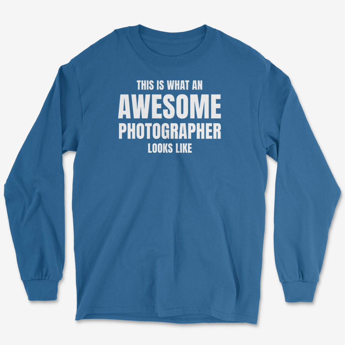Awesome Photographer Long Sleeve Tee