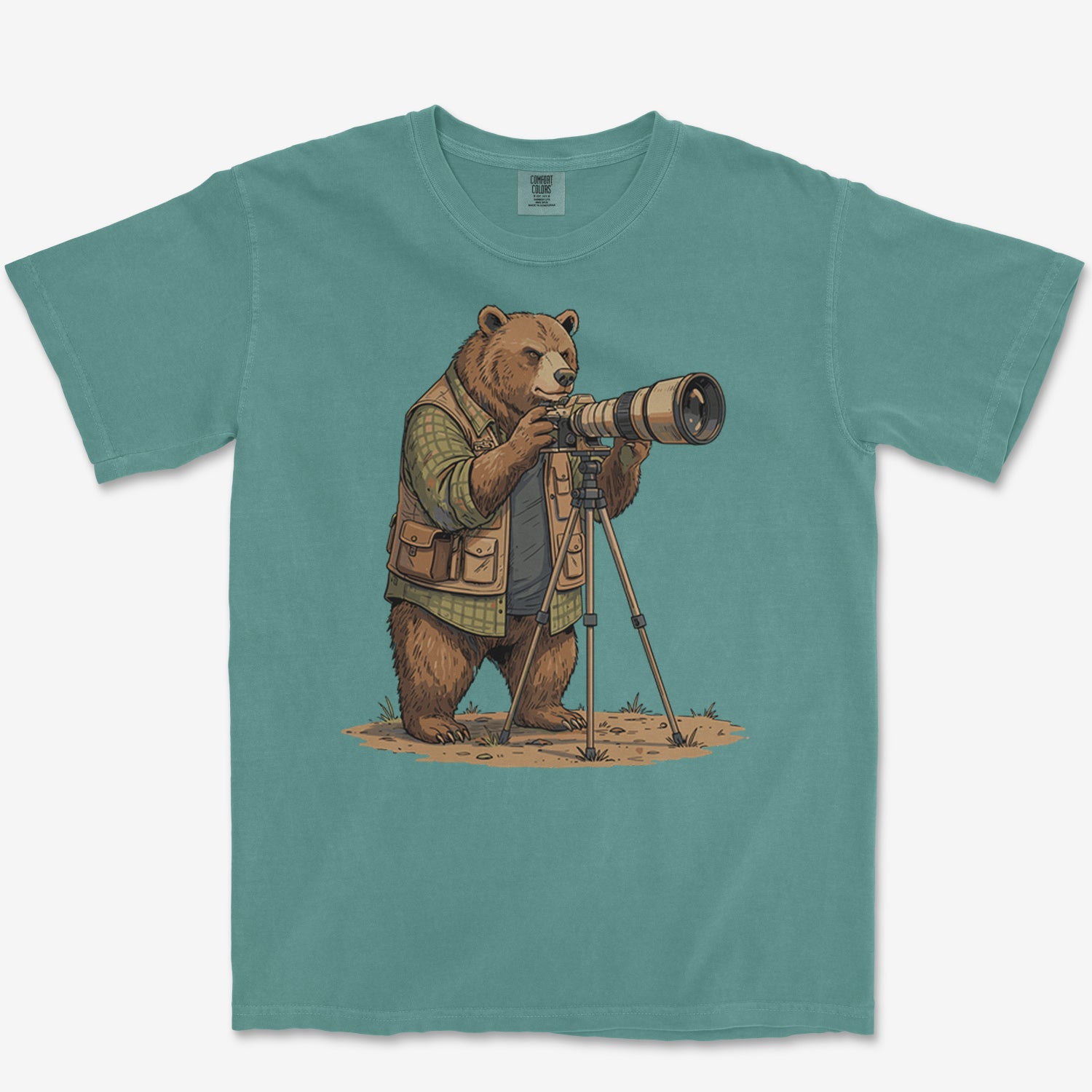 Bear Photographer Tee
