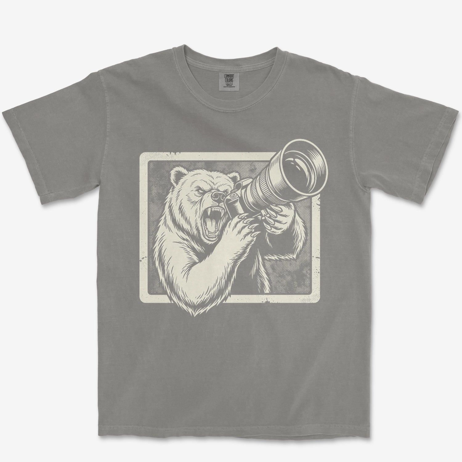 Bearly In Focus Heavyweight Tee