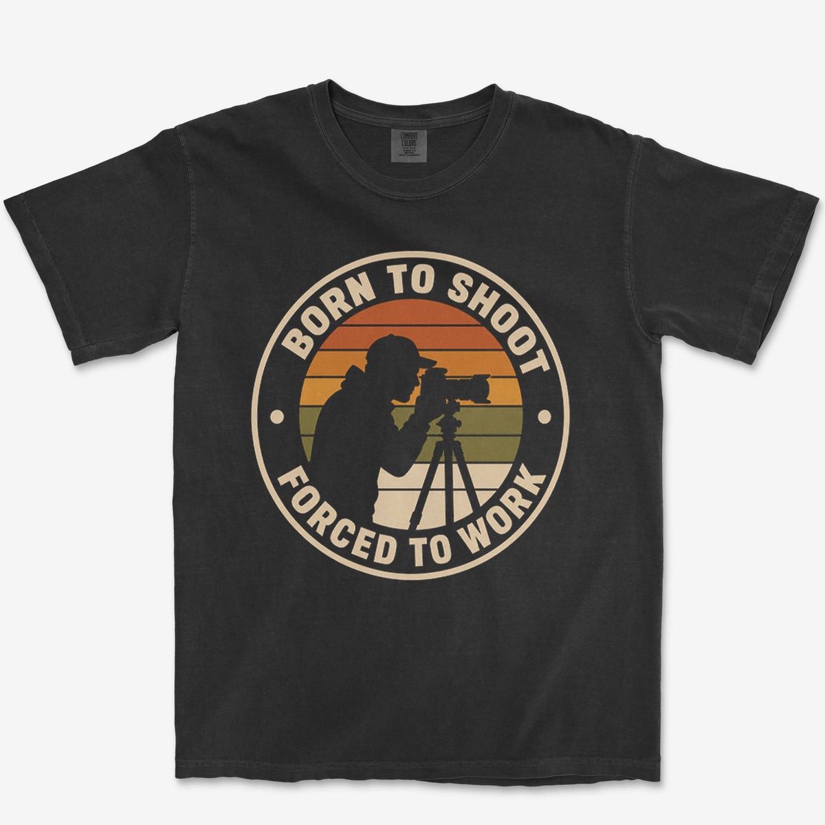 Born to Shoot Heavyweight Tee