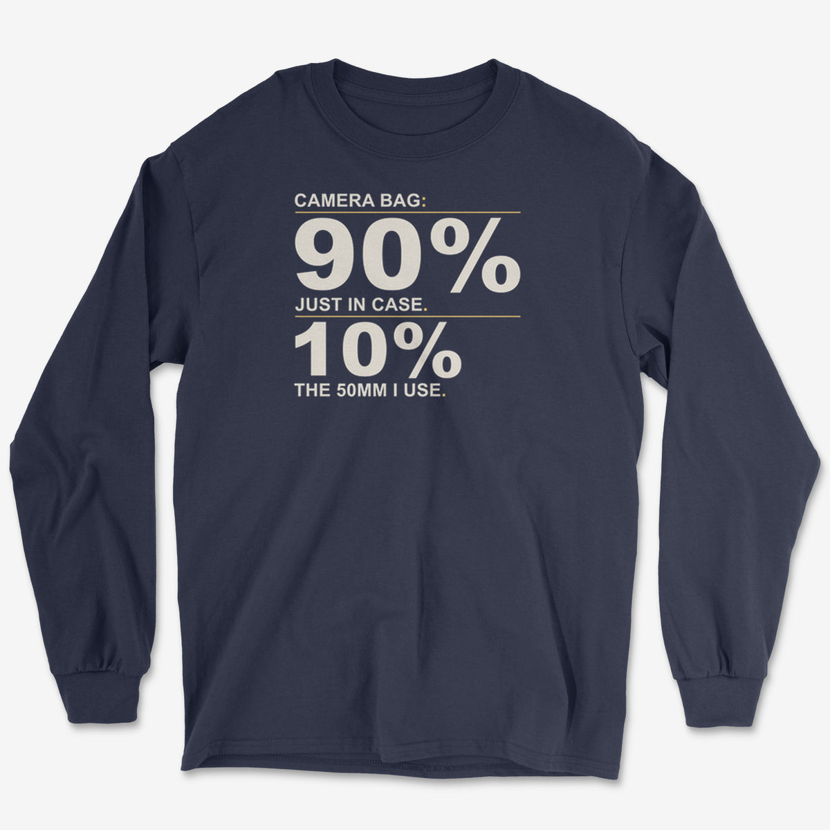 Camera Bag Long Sleeve Tee