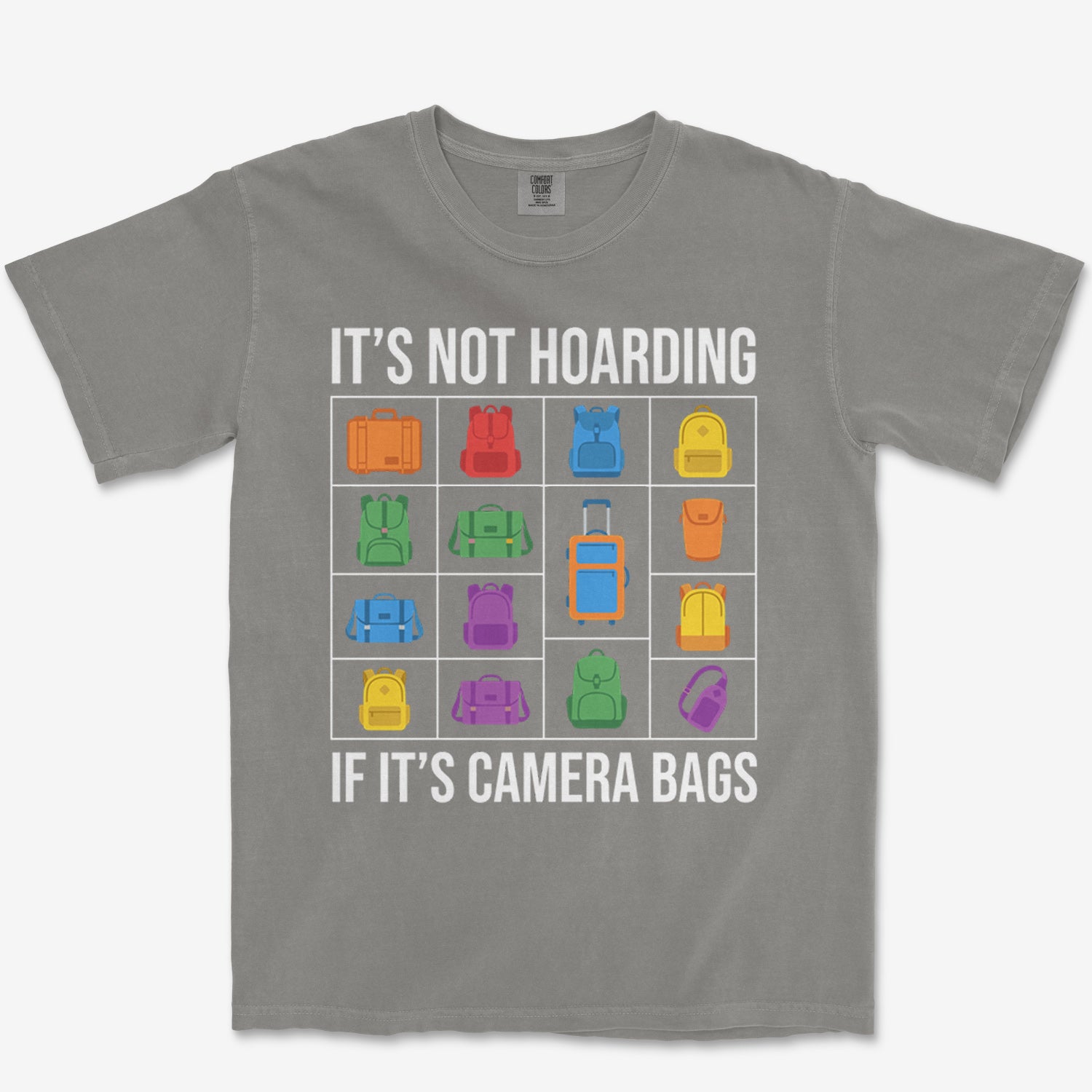 Camera Bags Hoarding Heavyweight Tee