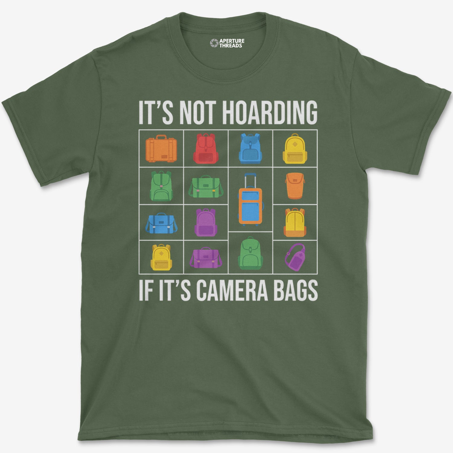 Camera Bags Hoarding T-Shirt