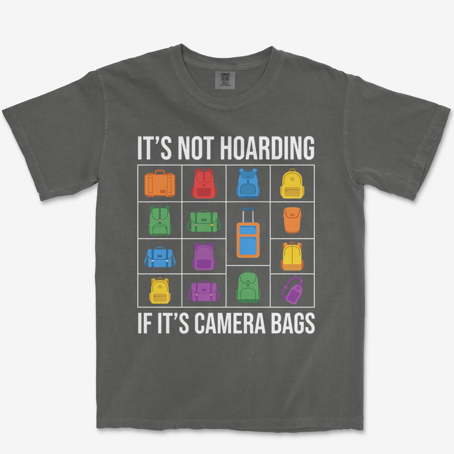 Camera Bags Hoarding Heavyweight Tee