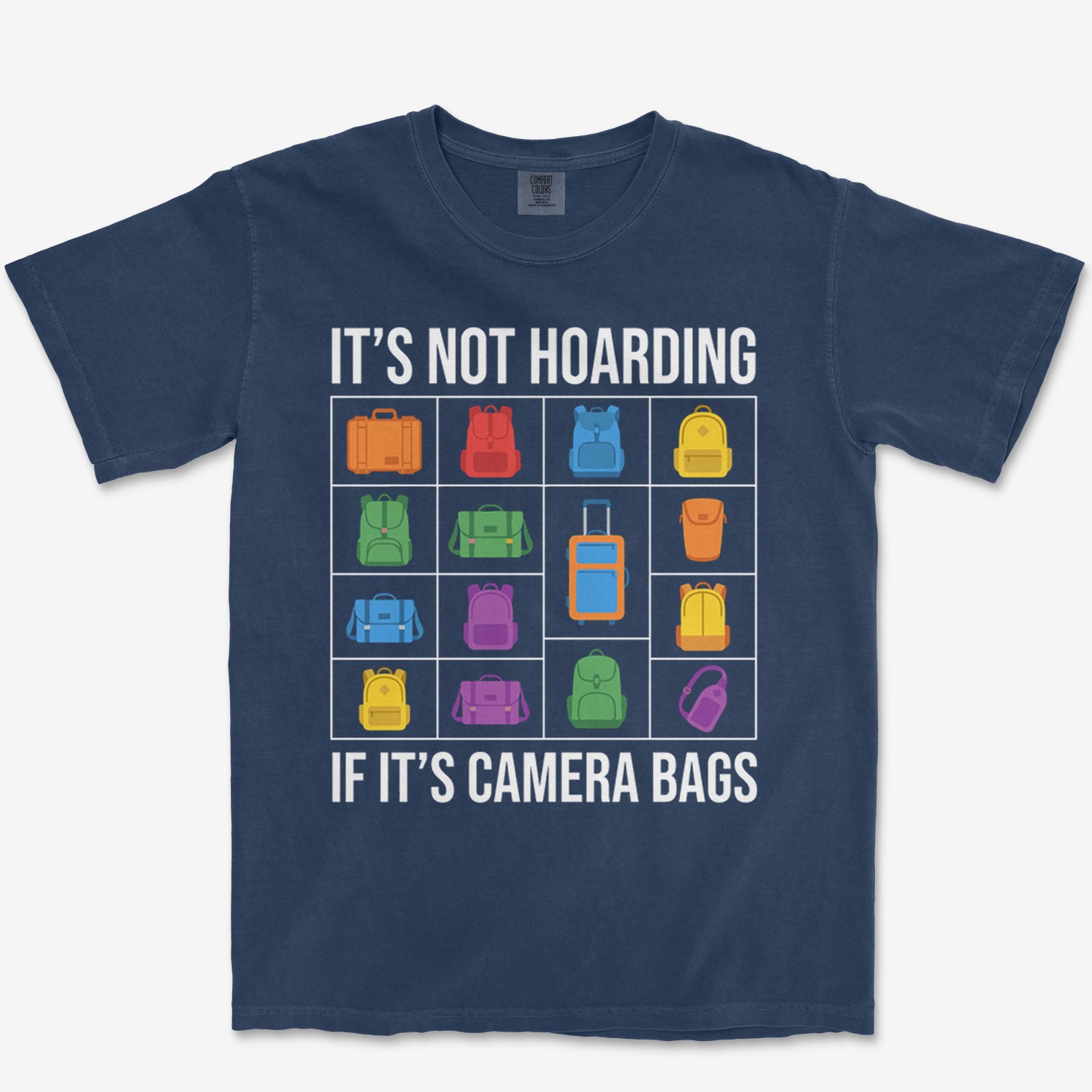 Camera Bags Hoarding Heavyweight Tee