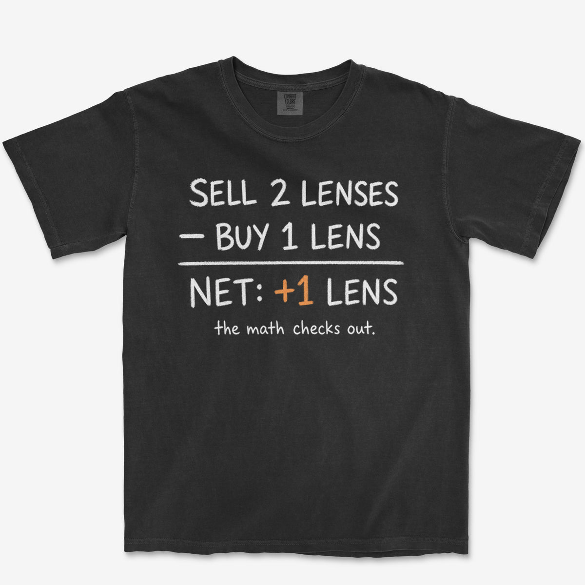 Camera Math Heavyweight Tee
