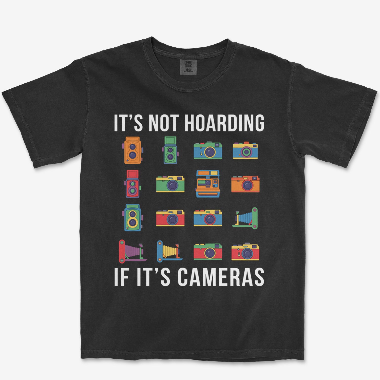 Cameras Hoarding Heavyweight Tee