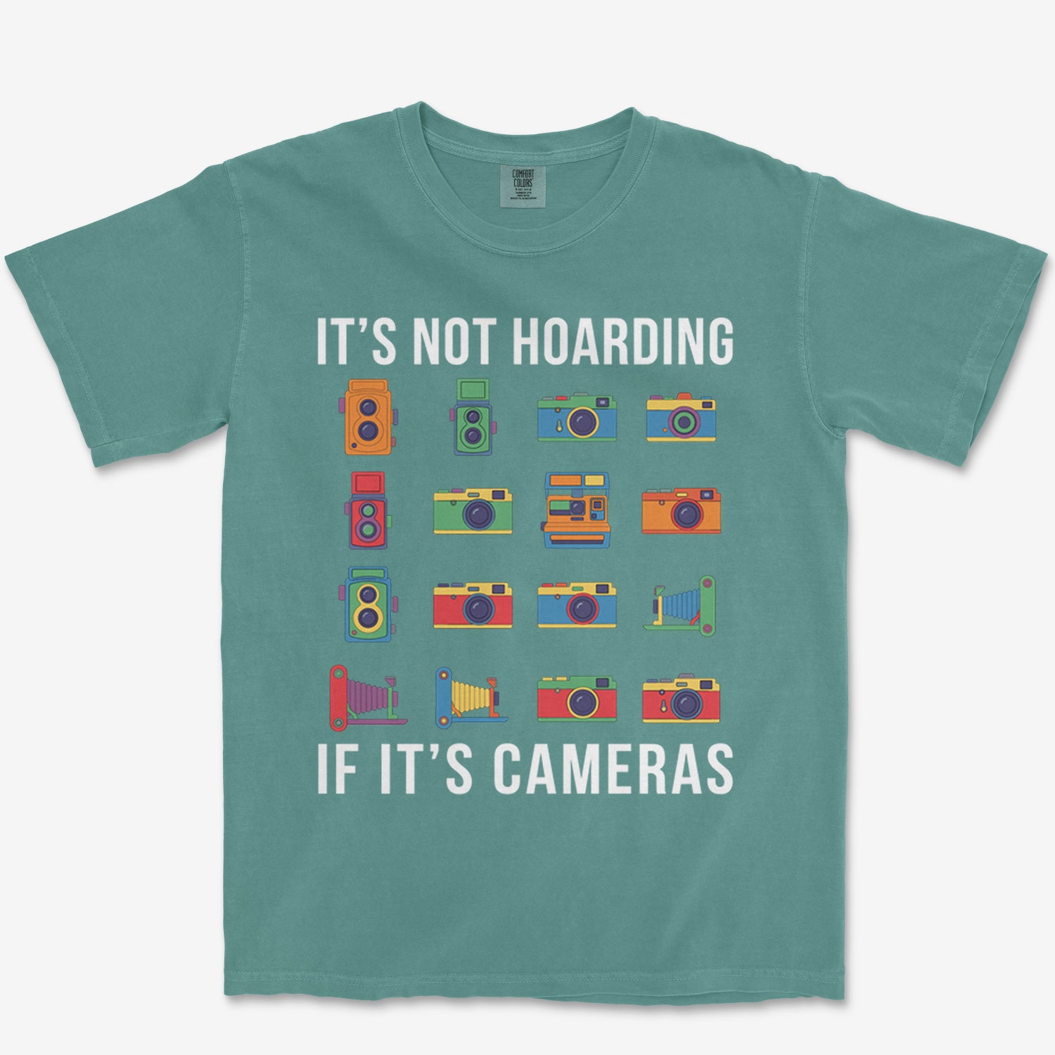 Cameras Hoarding Heavyweight Tee