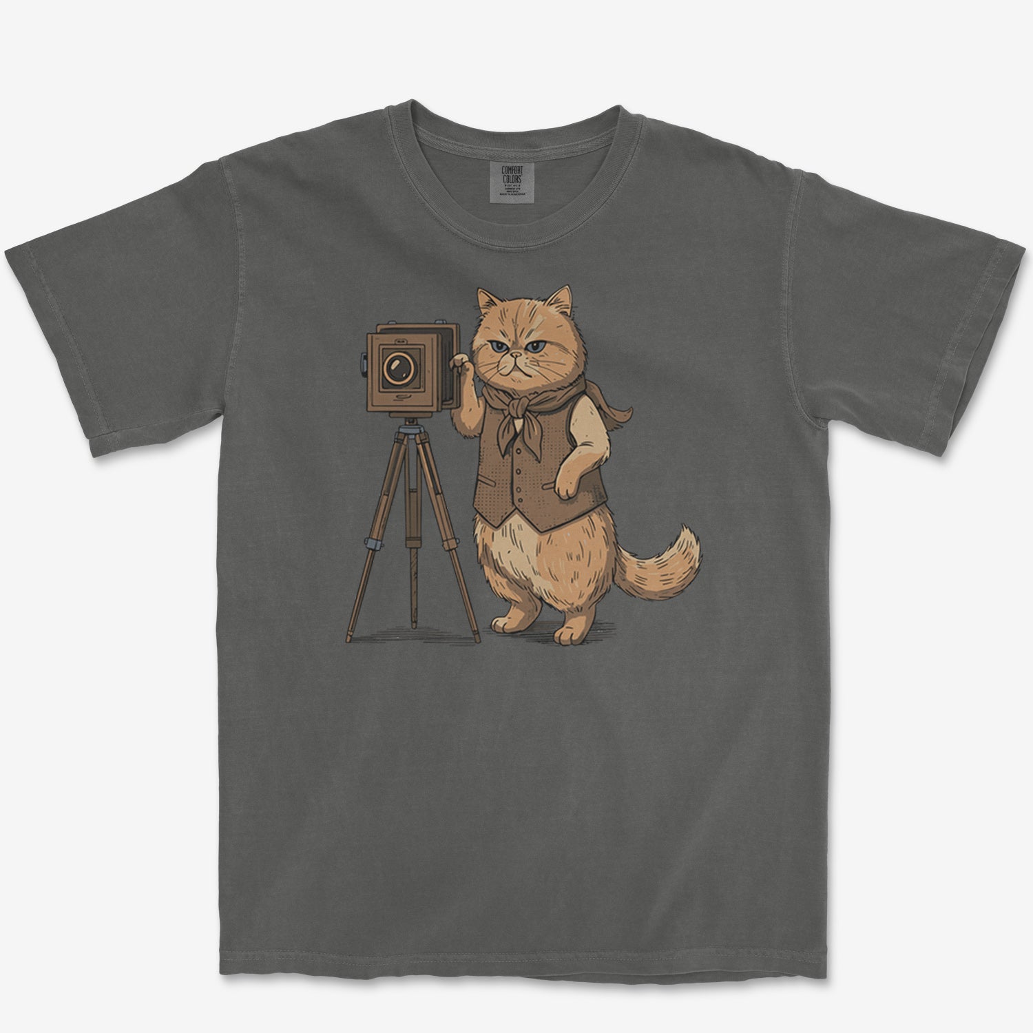 Cat Photographer Heavyweight Tee