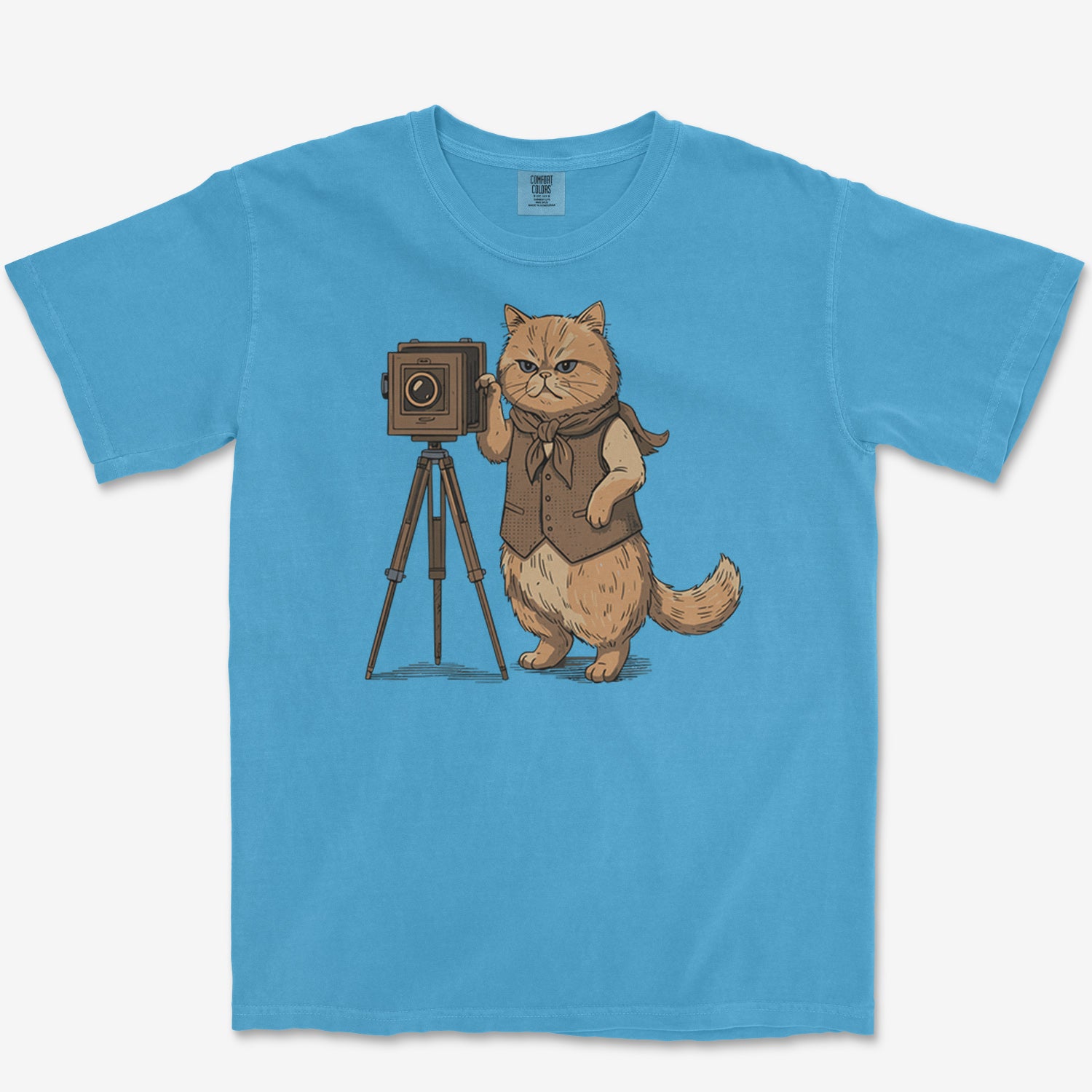 Cat Photographer Heavyweight Tee