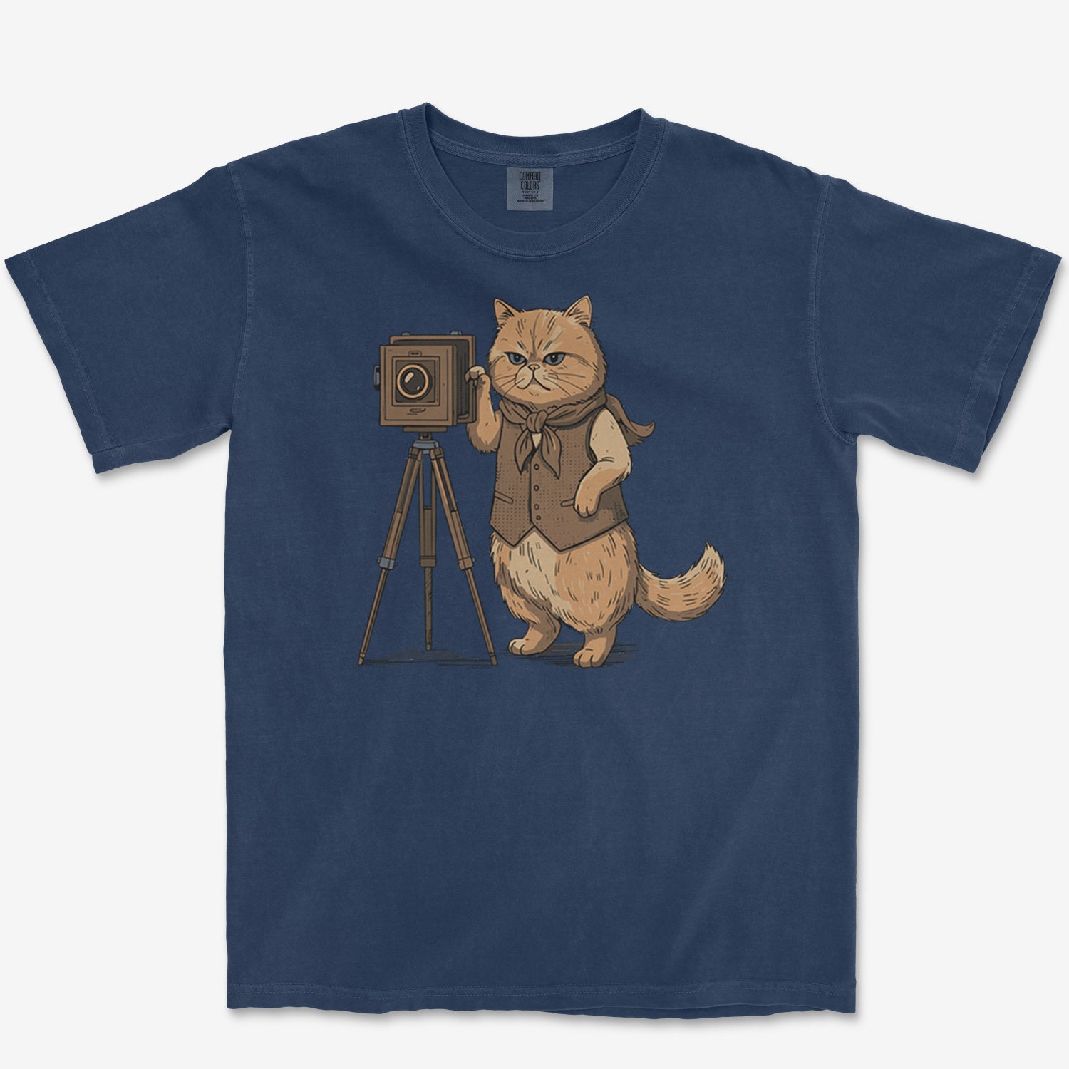 Cat Photographer Heavyweight Tee