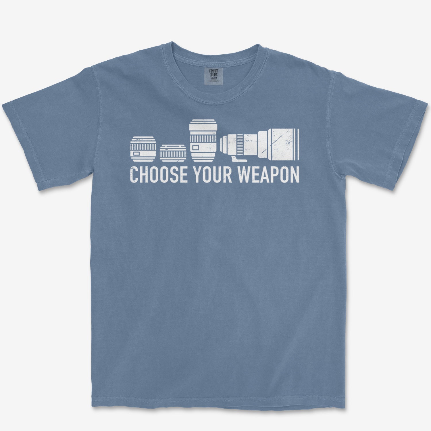 Choose Your Weapon Heavyweight Tee