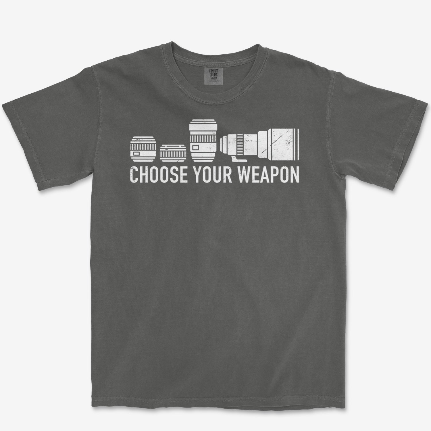 Choose Your Weapon Heavyweight Tee