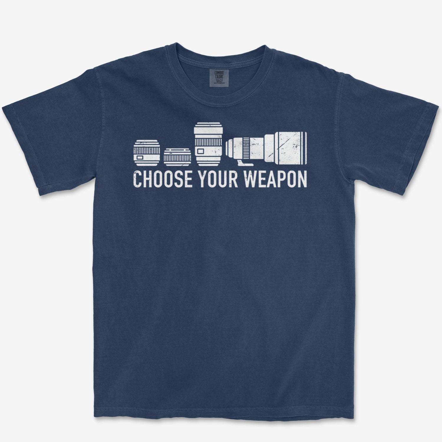 Choose Your Weapon Heavyweight Tee