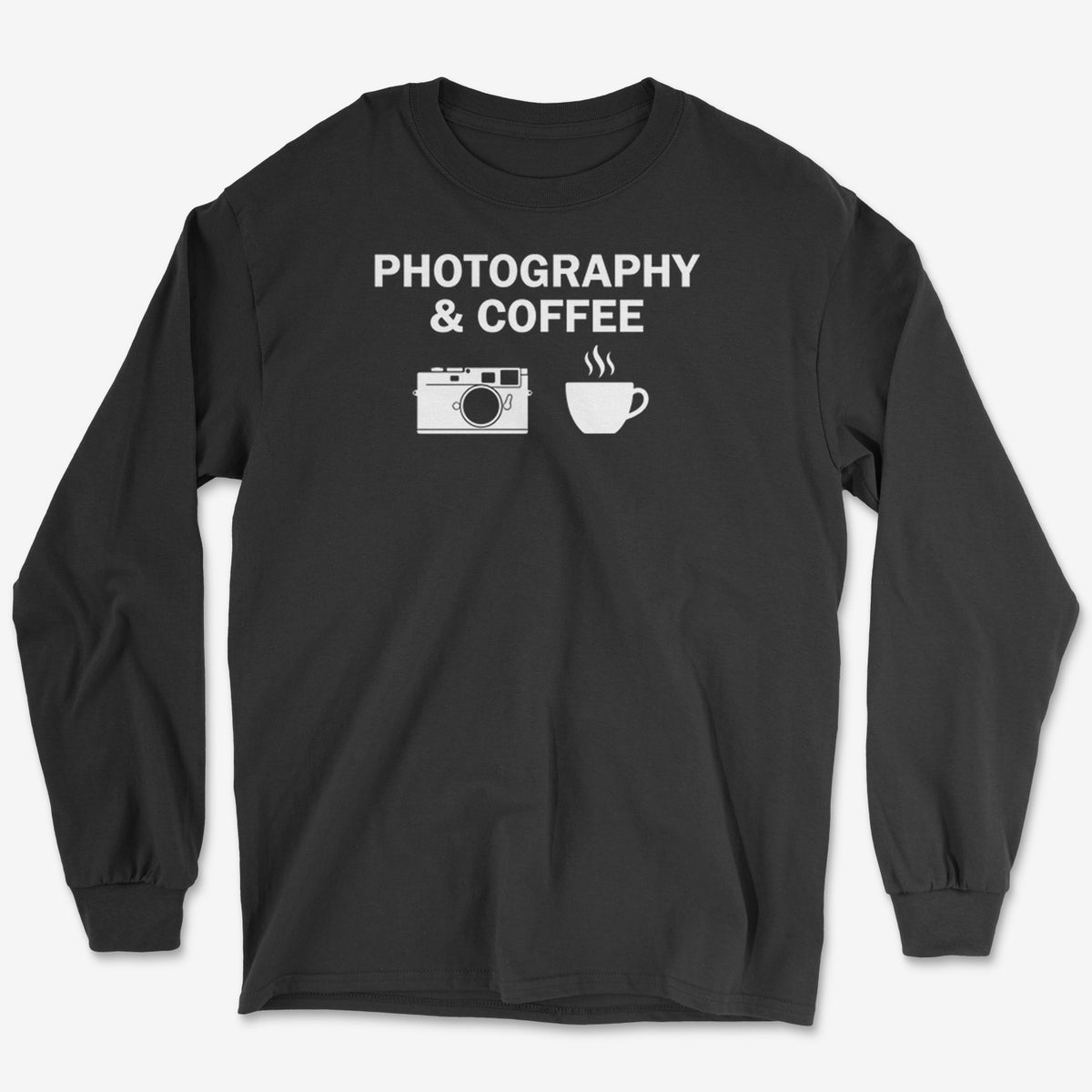 Coffee & Photography Long Sleeve Tee