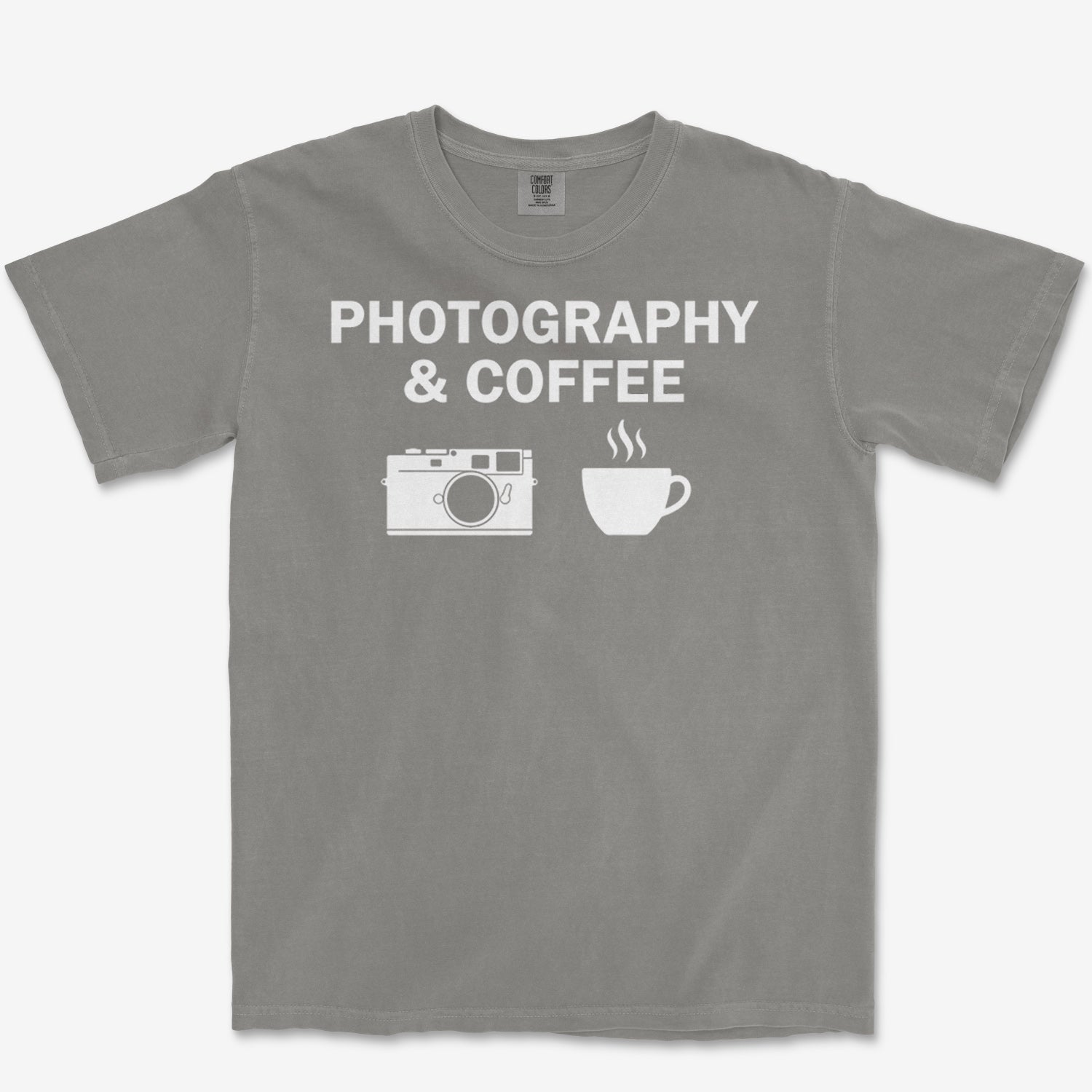 Coffee & Photography Heavyweight Tee