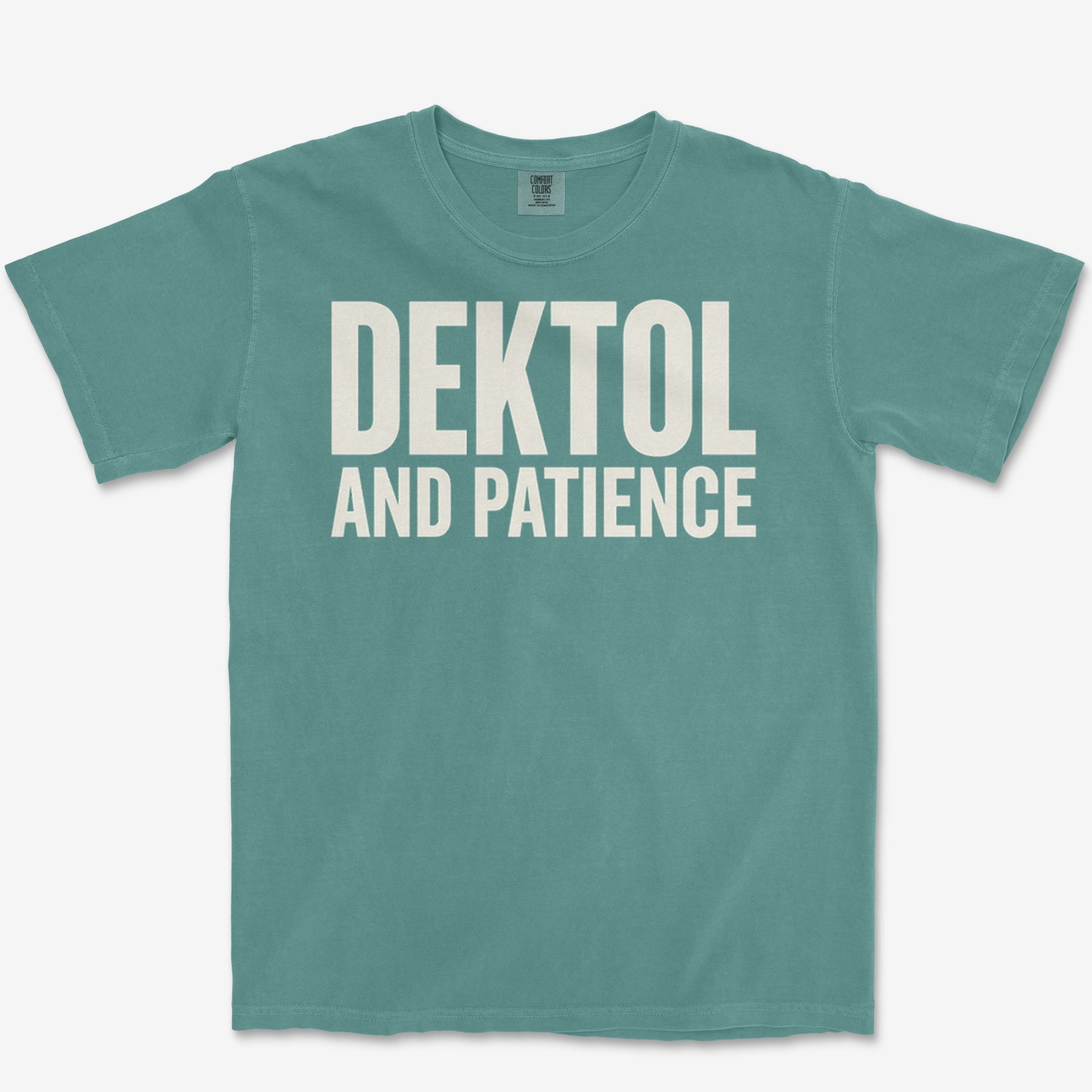 Dektol & Patience Heavyweight Tee