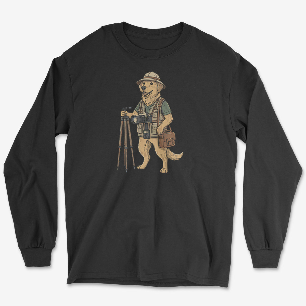 Dog Photographer Long Sleeve Tee