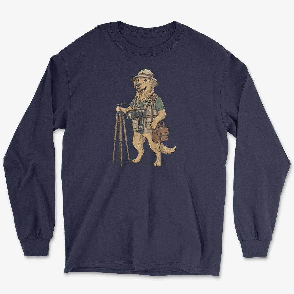 Dog Photographer Long Sleeve Tee
