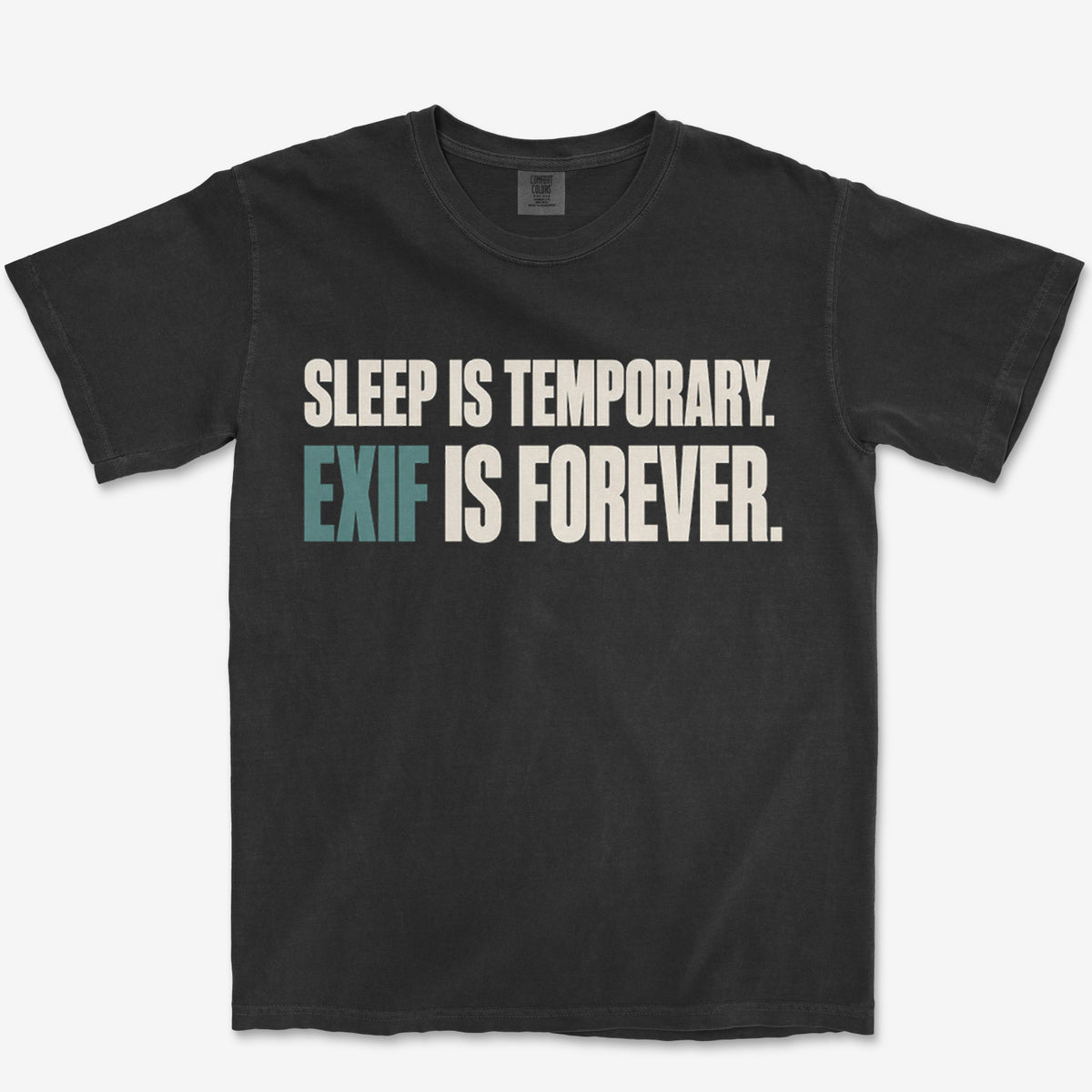 EXIF Is Forever Heavyweight Tee