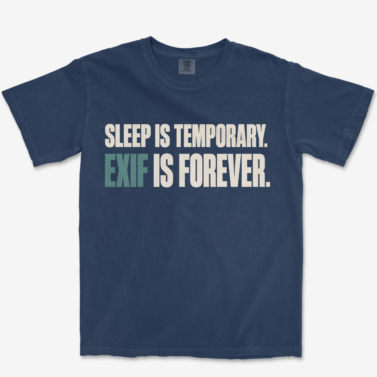 EXIF Is Forever Heavyweight Tee