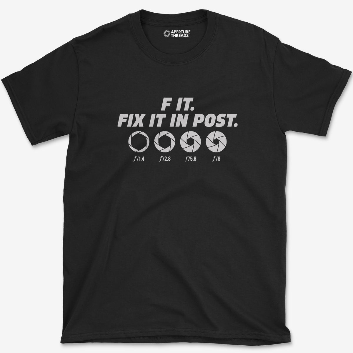 Edit Will Fix It T-Shirt — black