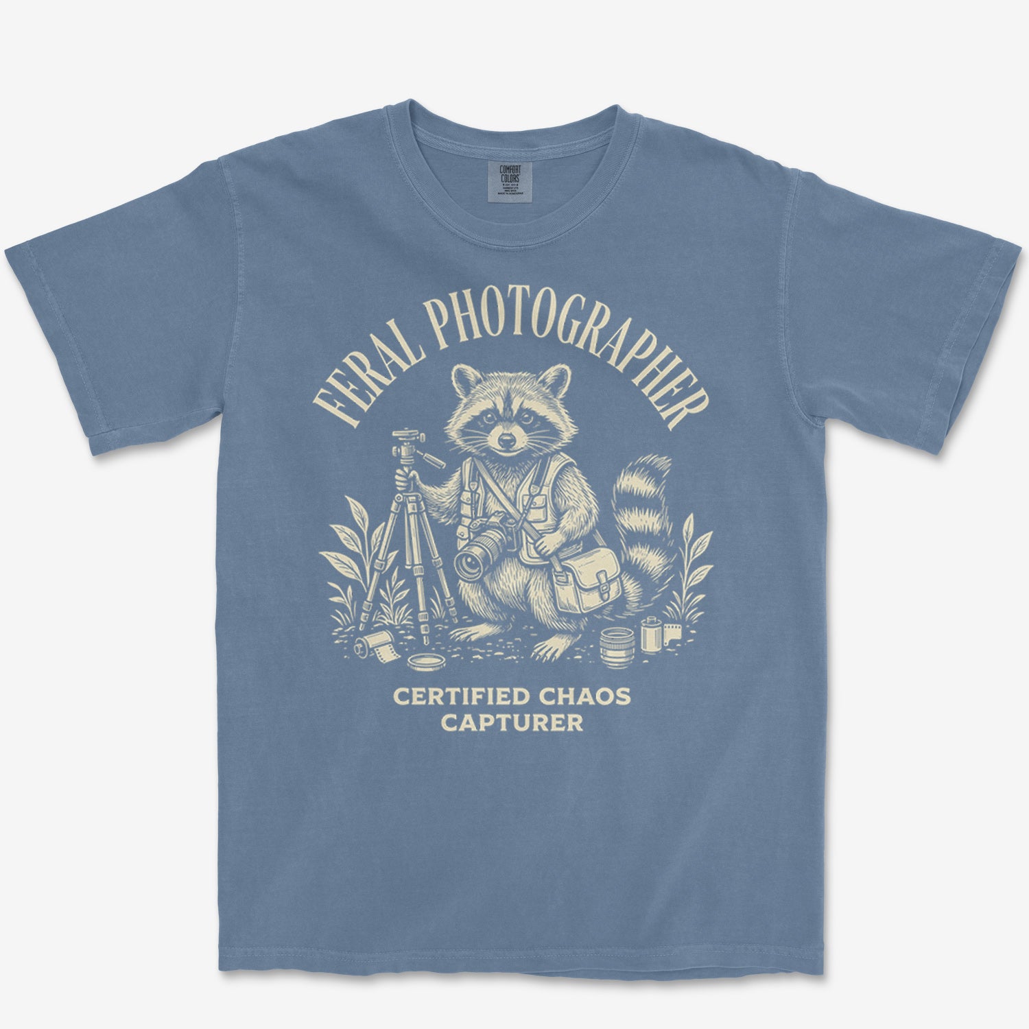 Feral Photographer Heavyweight Tee