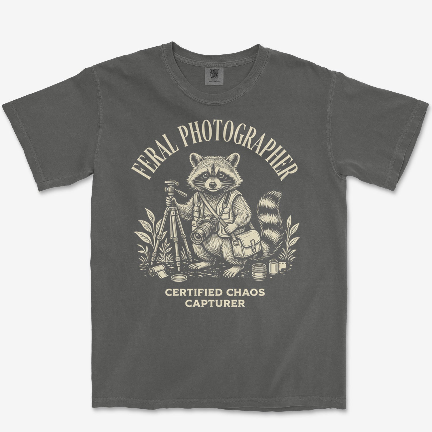 Feral Photographer Heavyweight Tee