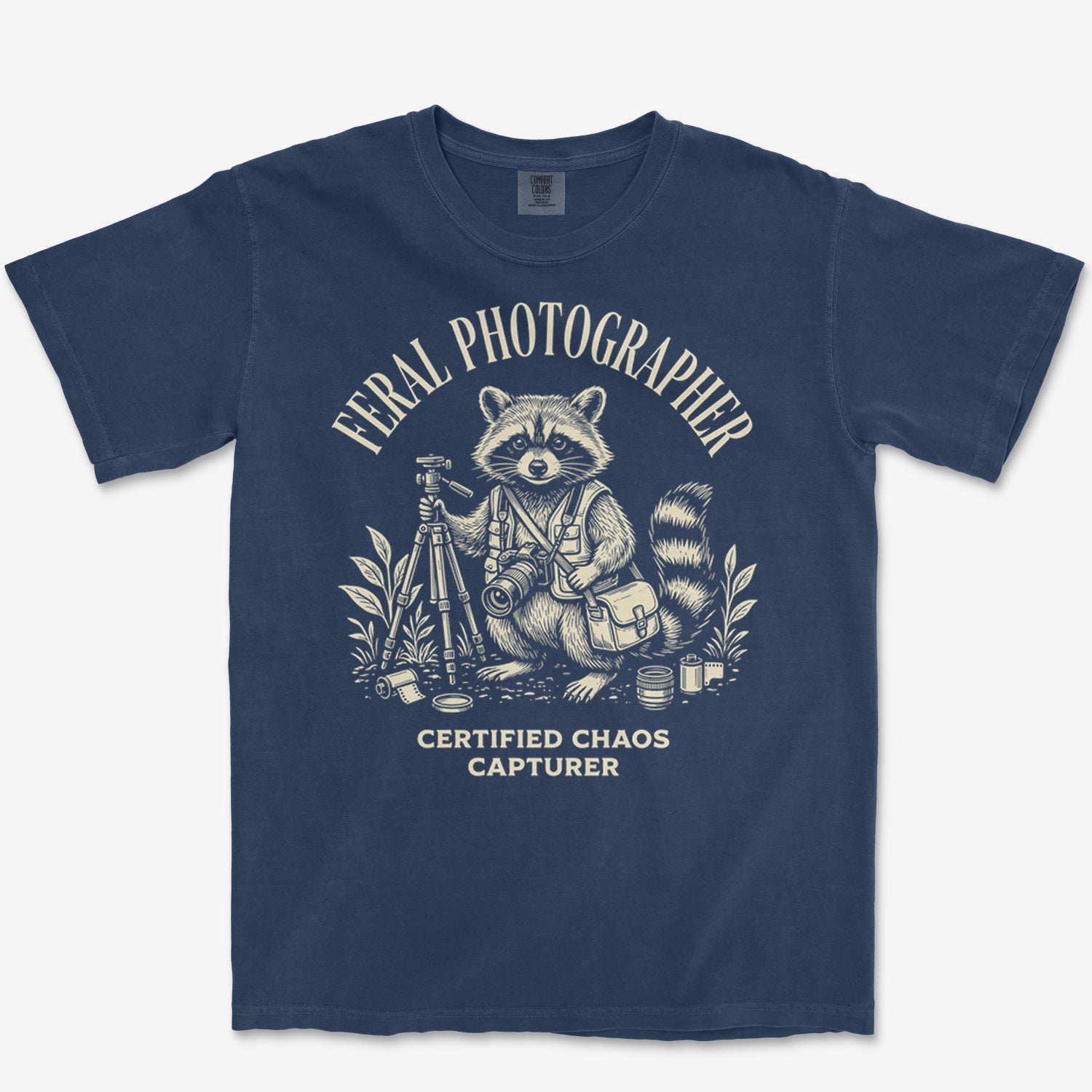 Feral Photographer Heavyweight Tee
