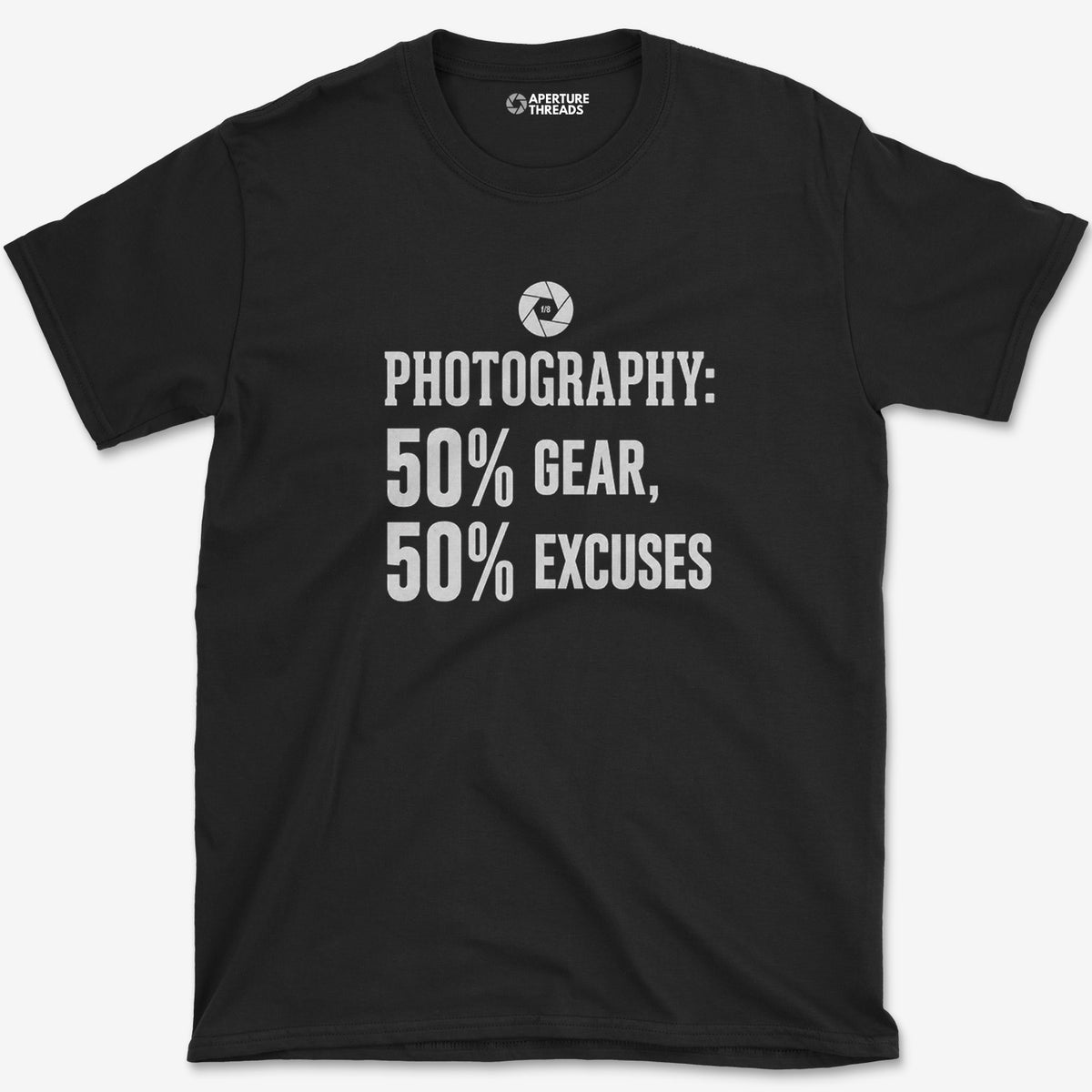 Fifty Percent Gear T-Shirt — black