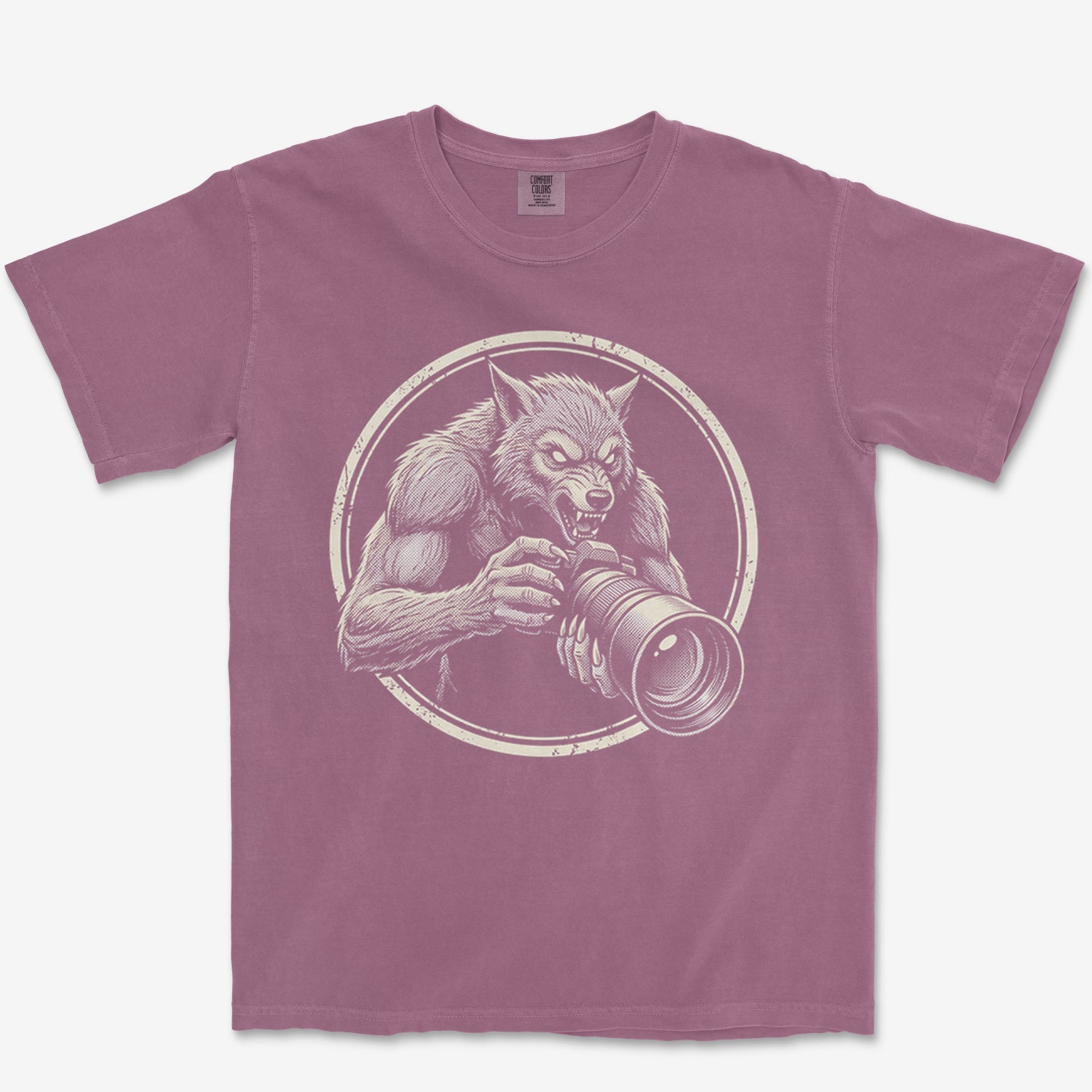 Full Moon, Full Frame Heavyweight Tee