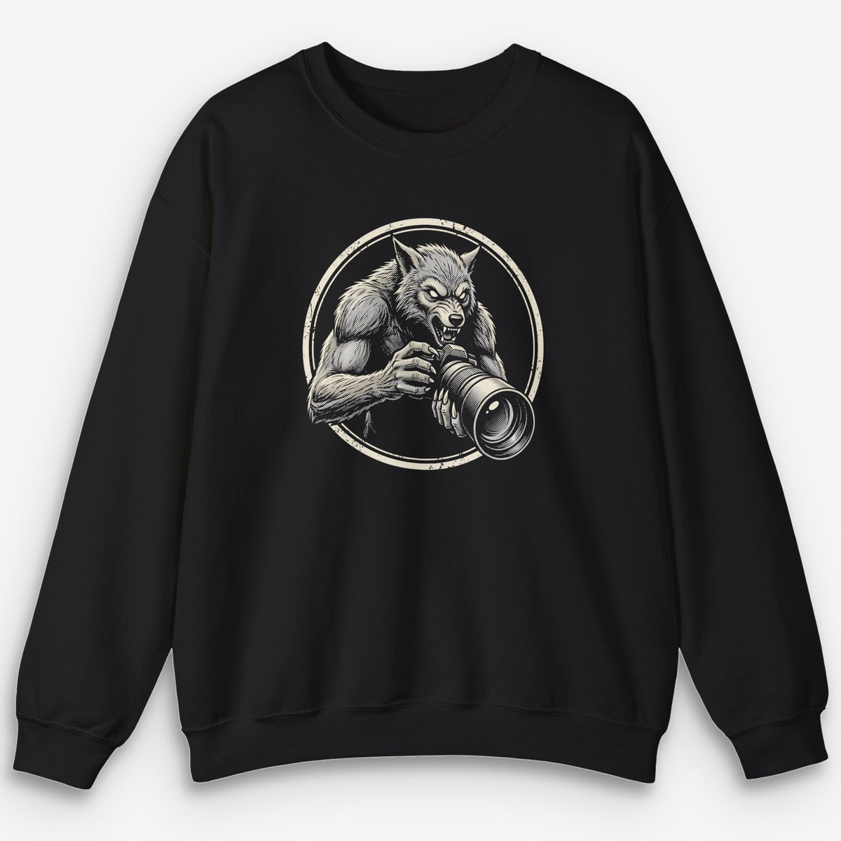 Full Moon, Full Frame Sweatshirt