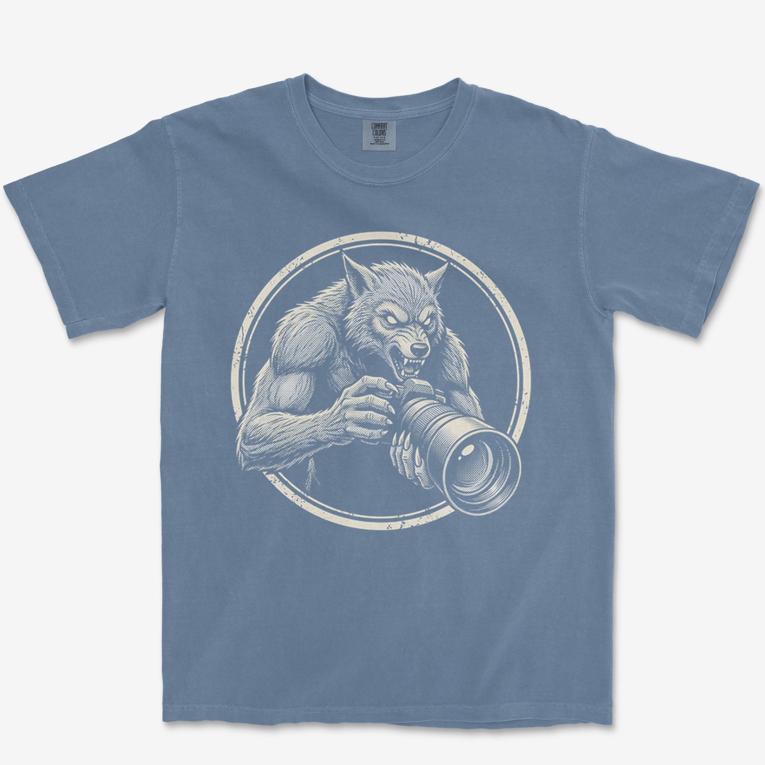 Full Moon, Full Frame Heavyweight Tee