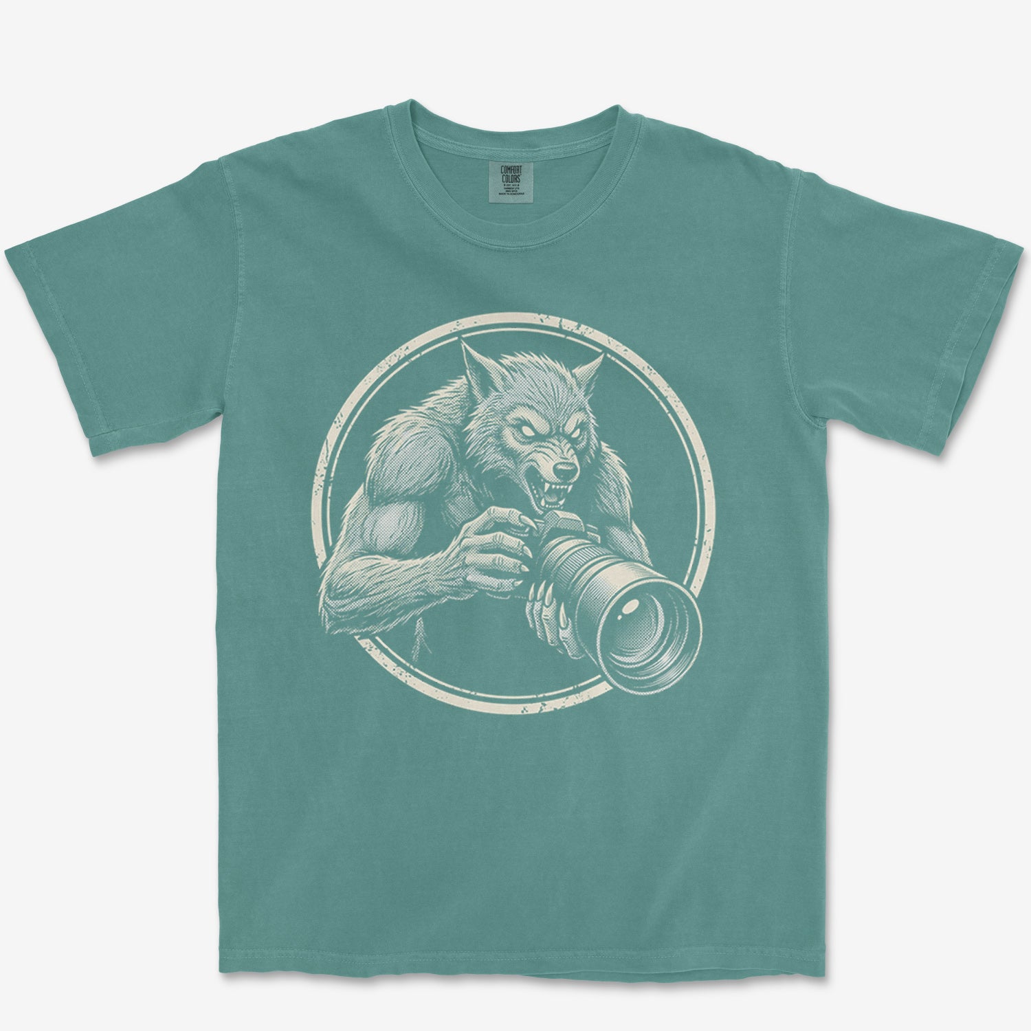 Full Moon, Full Frame Heavyweight Tee